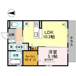 エスポワールソプラの物件間取画像